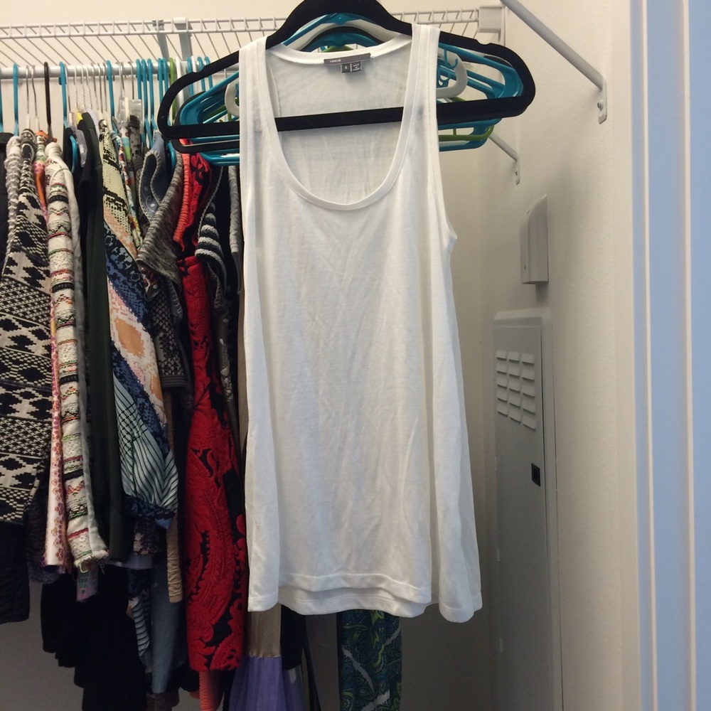 Vince White Tank